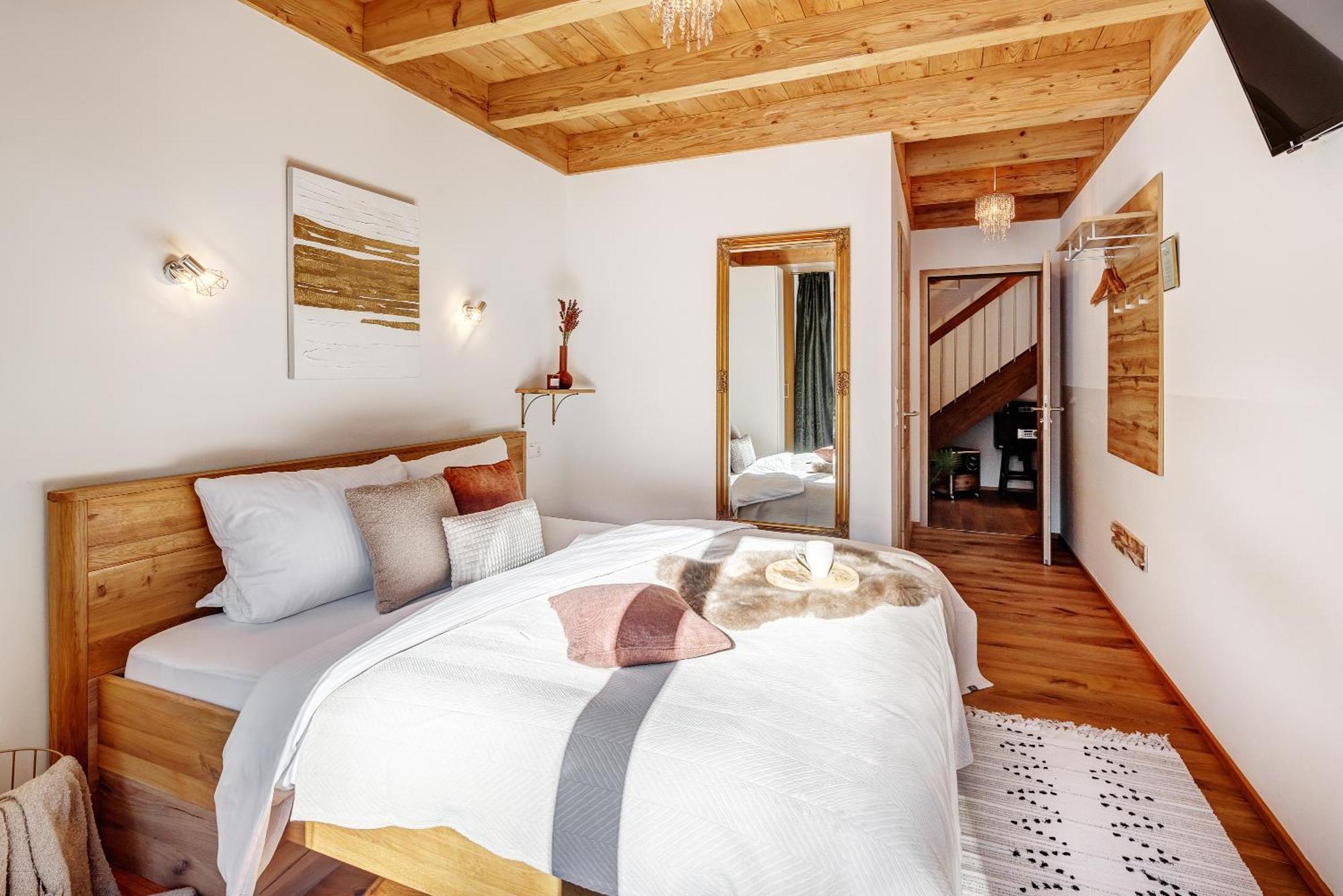 Landhaus Trinis - Kleine Kaffee Tee Theke Mit Kuehlschrank - Parkplatz Rotta Extérieur photo