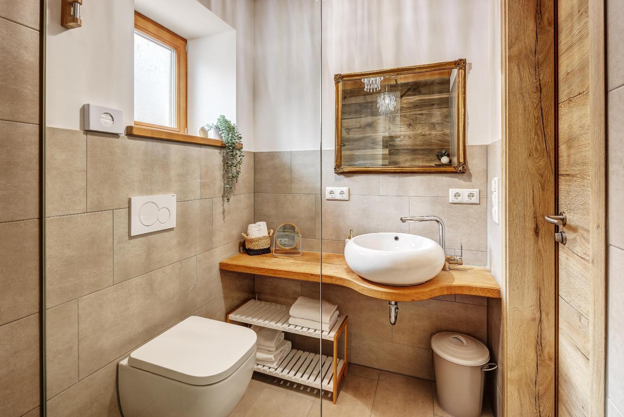 Landhaus Trinis - Kleine Kaffee Tee Theke Mit Kuehlschrank - Parkplatz Rotta Extérieur photo