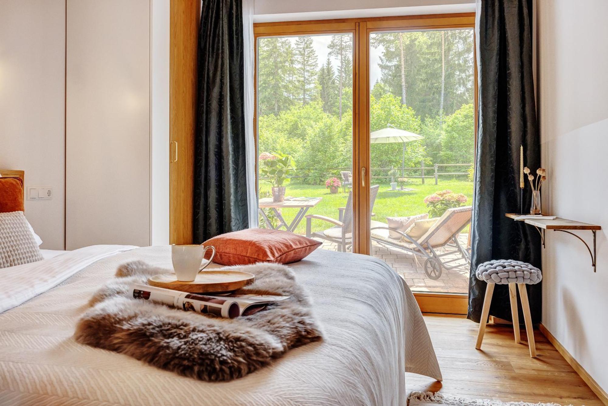 Landhaus Trinis - Kleine Kaffee Tee Theke Mit Kuehlschrank - Parkplatz Rotta Extérieur photo