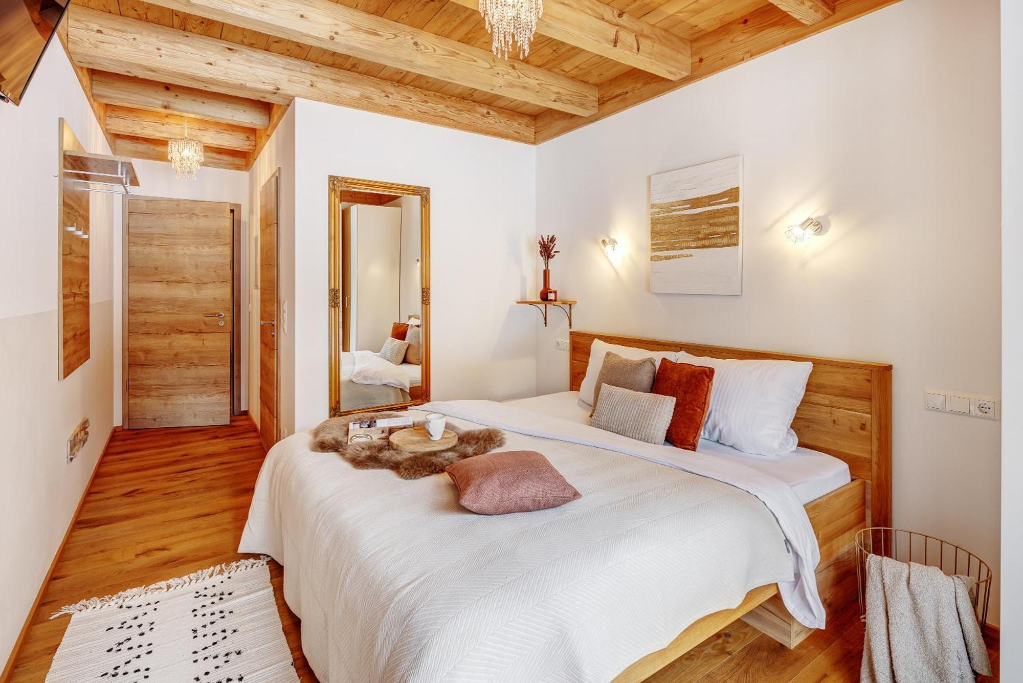 Landhaus Trinis - Kleine Kaffee Tee Theke Mit Kuehlschrank - Parkplatz Rotta Extérieur photo